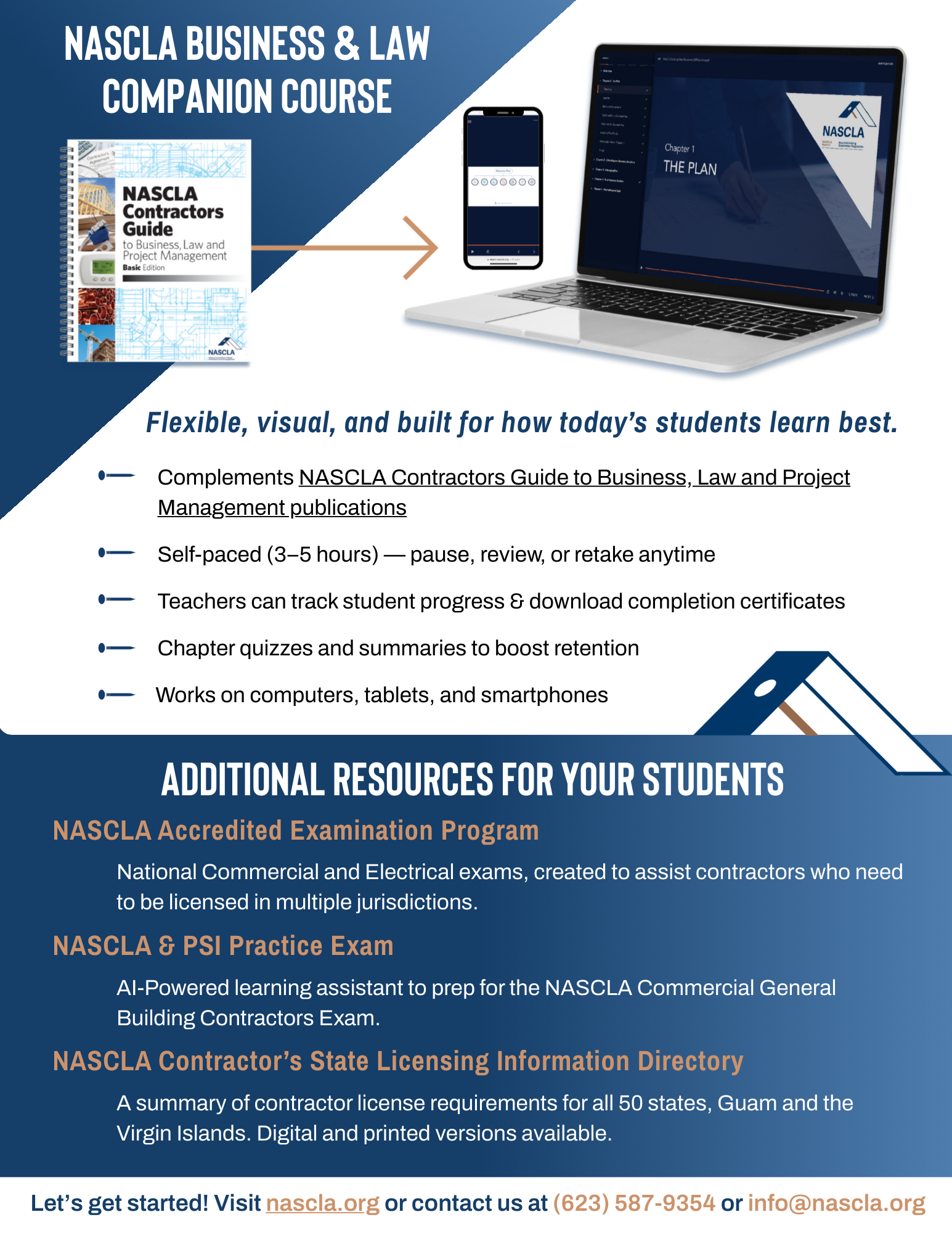 NASCLA Accredited Examination Program, NASCLA & PSI Practice Exam 
