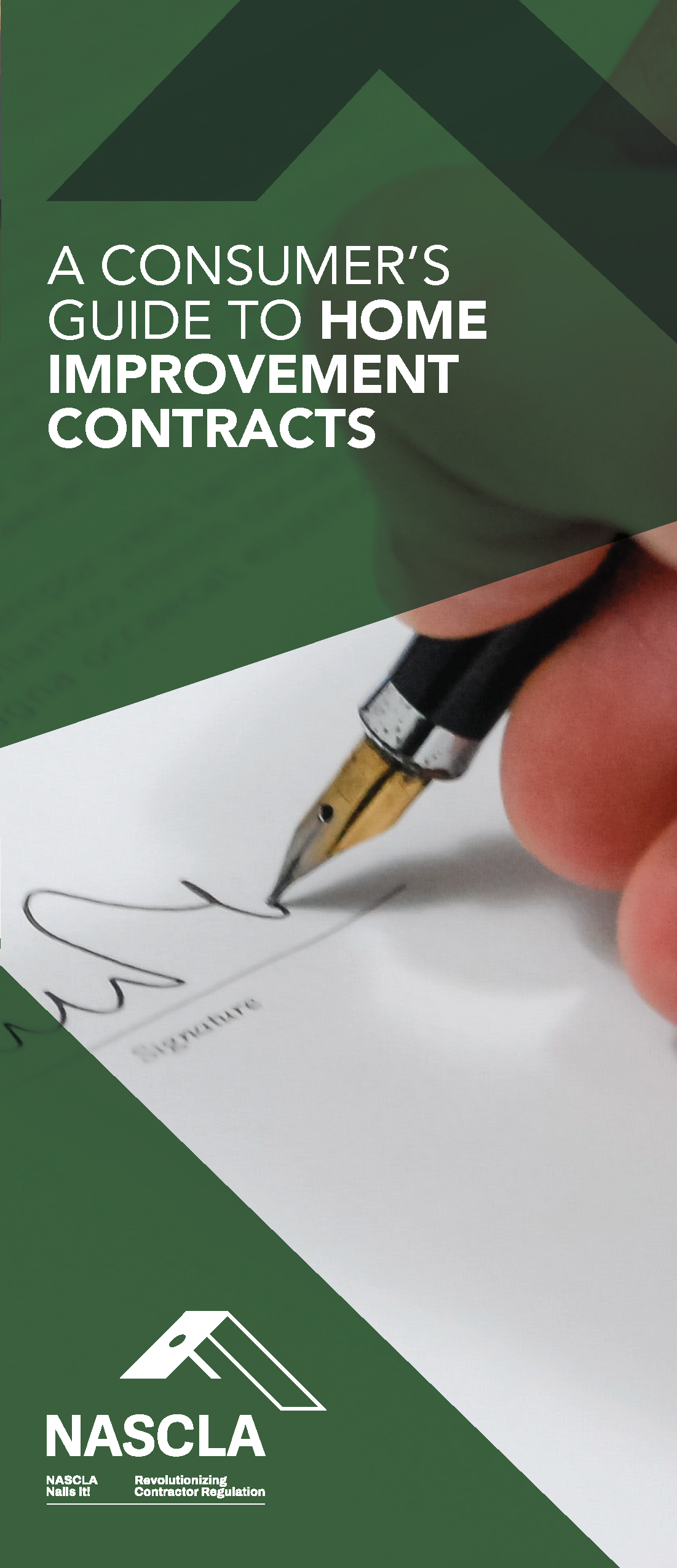 Home Improvement Contracts Brochure